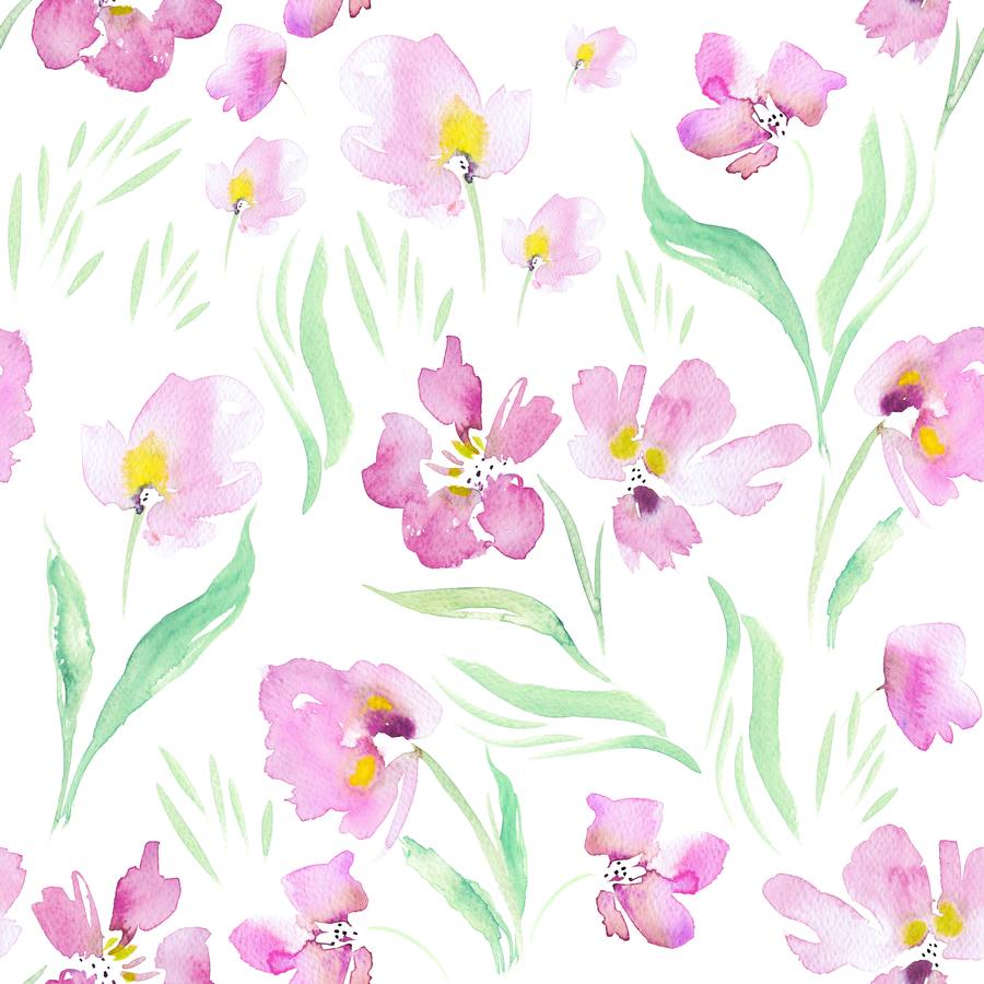 Pink Watercolor