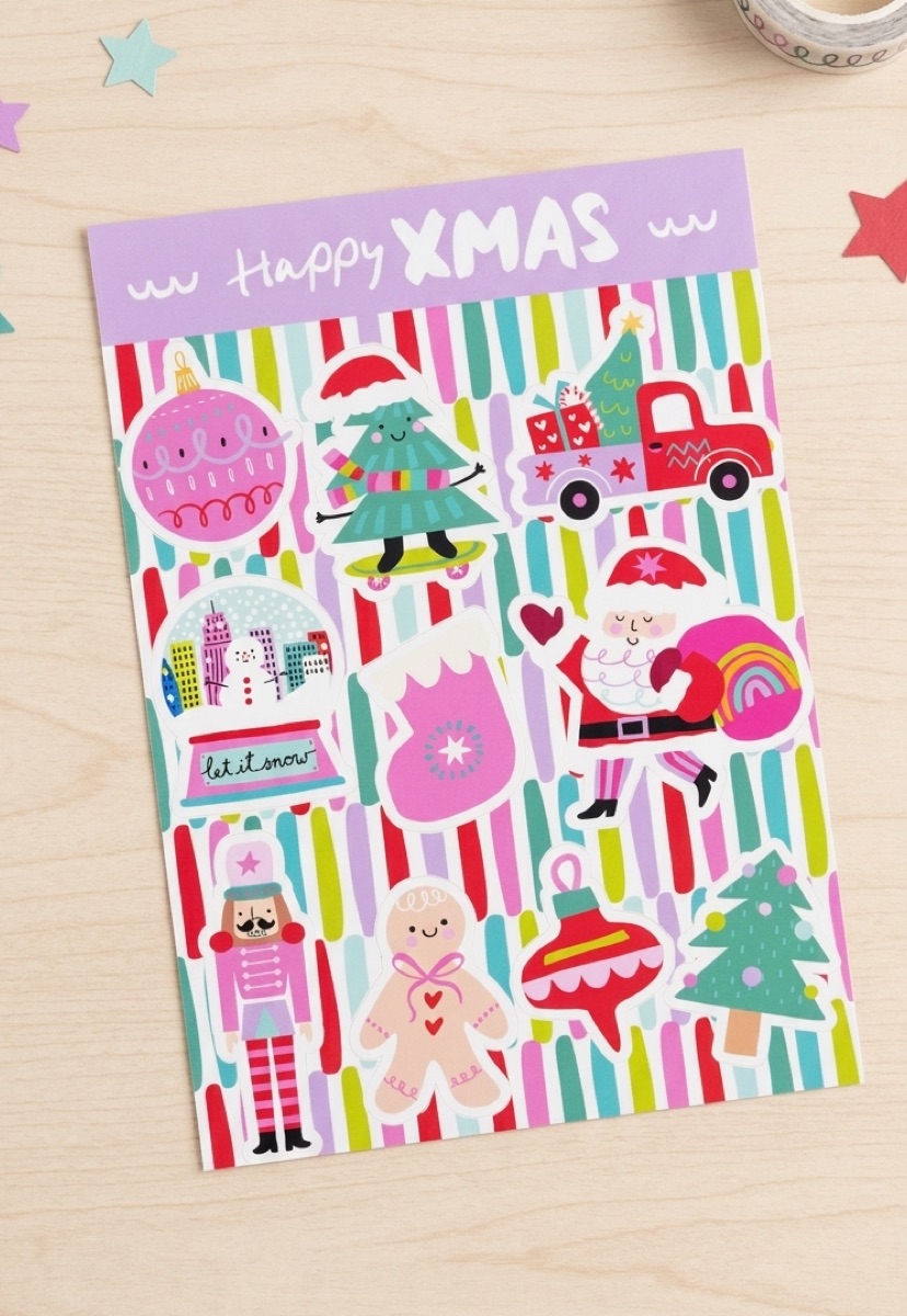 Plantilla de stickers personalizable